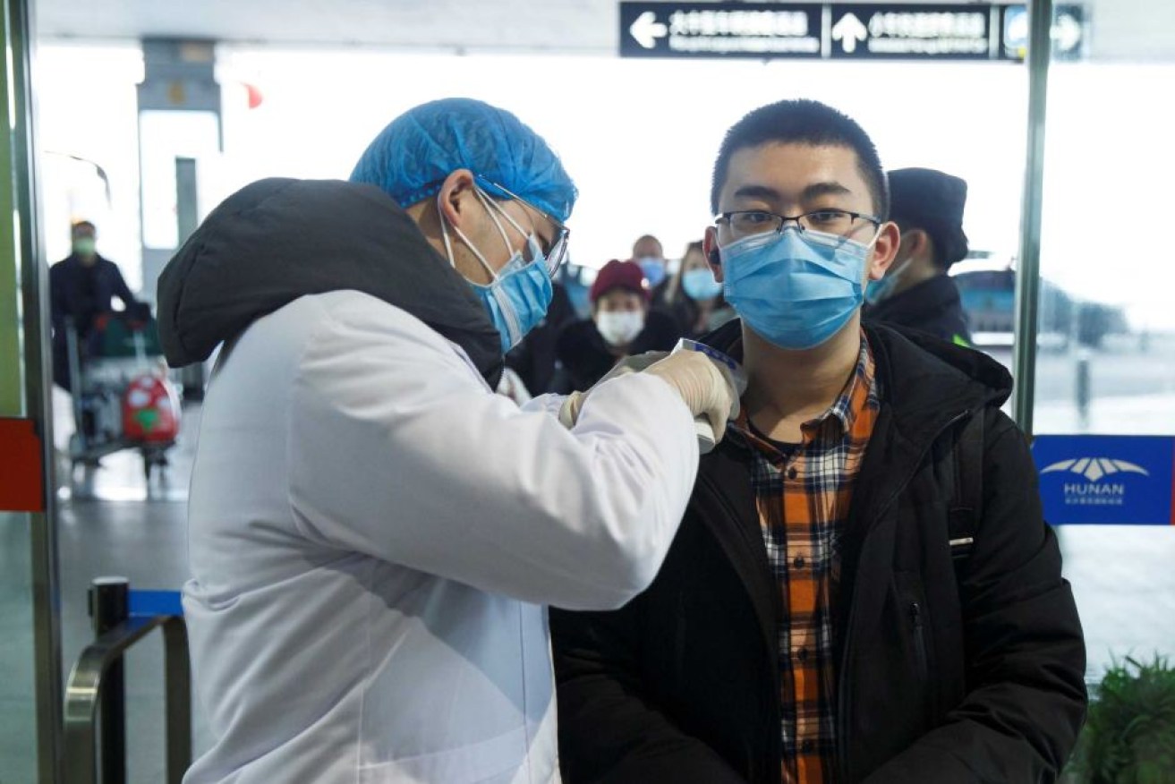 The death toll from the virus has reached more than 130. (Reuters: Thomas Peter)