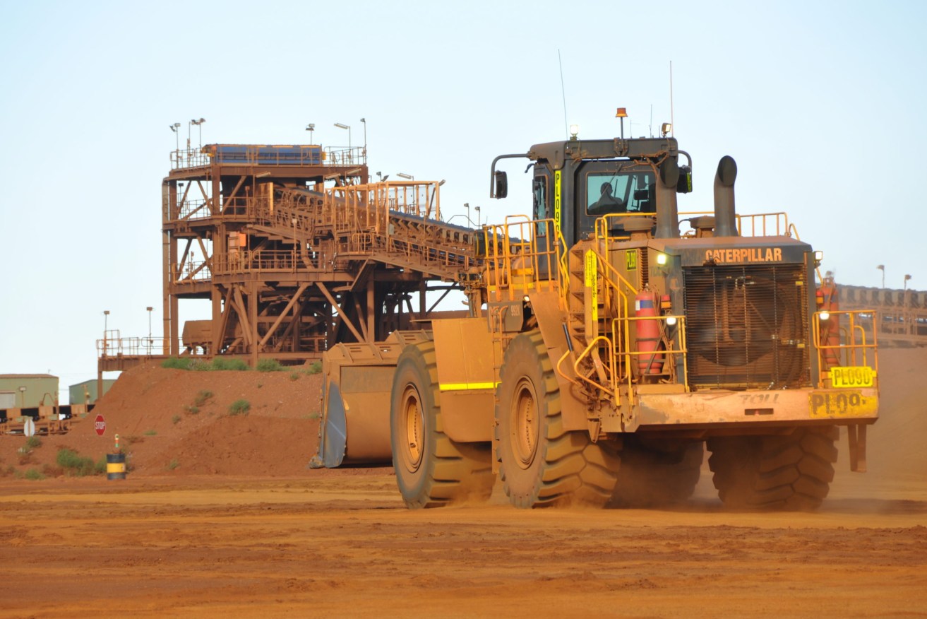 Fortescue Metals Group has doubled its profits to $14 billion. (Kim Christian/AAP PHOTOS)