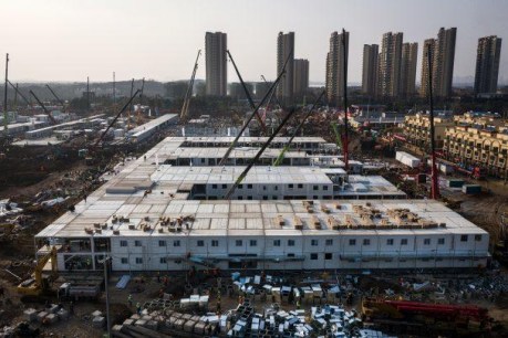 Video: Watch as China completes 1000-bed coronavirus hospital in just 10 days
