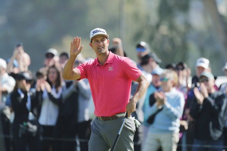 Golfer Adam Scott tests positive for virus, three weeks before Masters