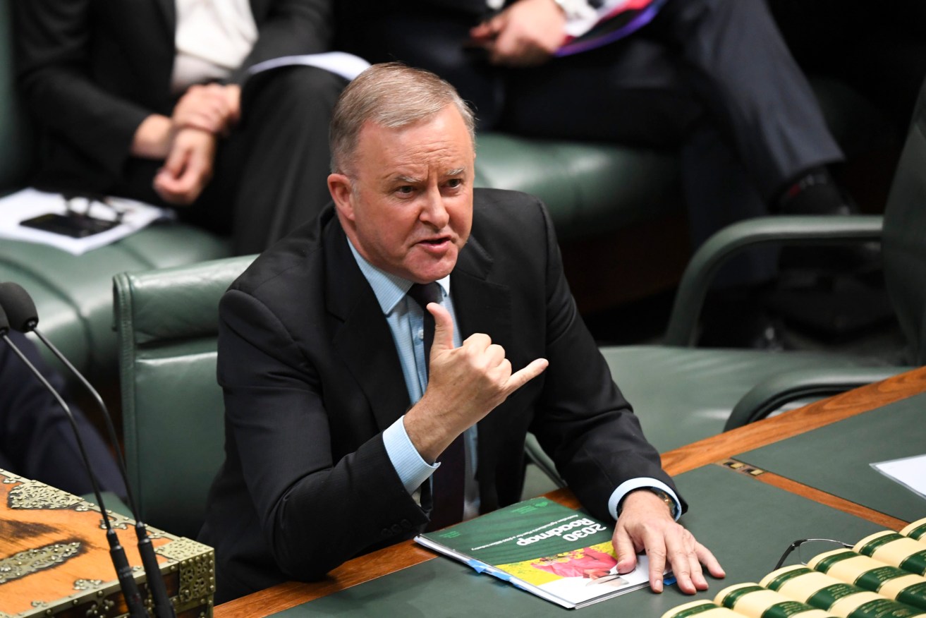 Anthony Albanese says he's ready if the PM calls a snap poll. (Photo: AAP Image/Lukas Coch) 
