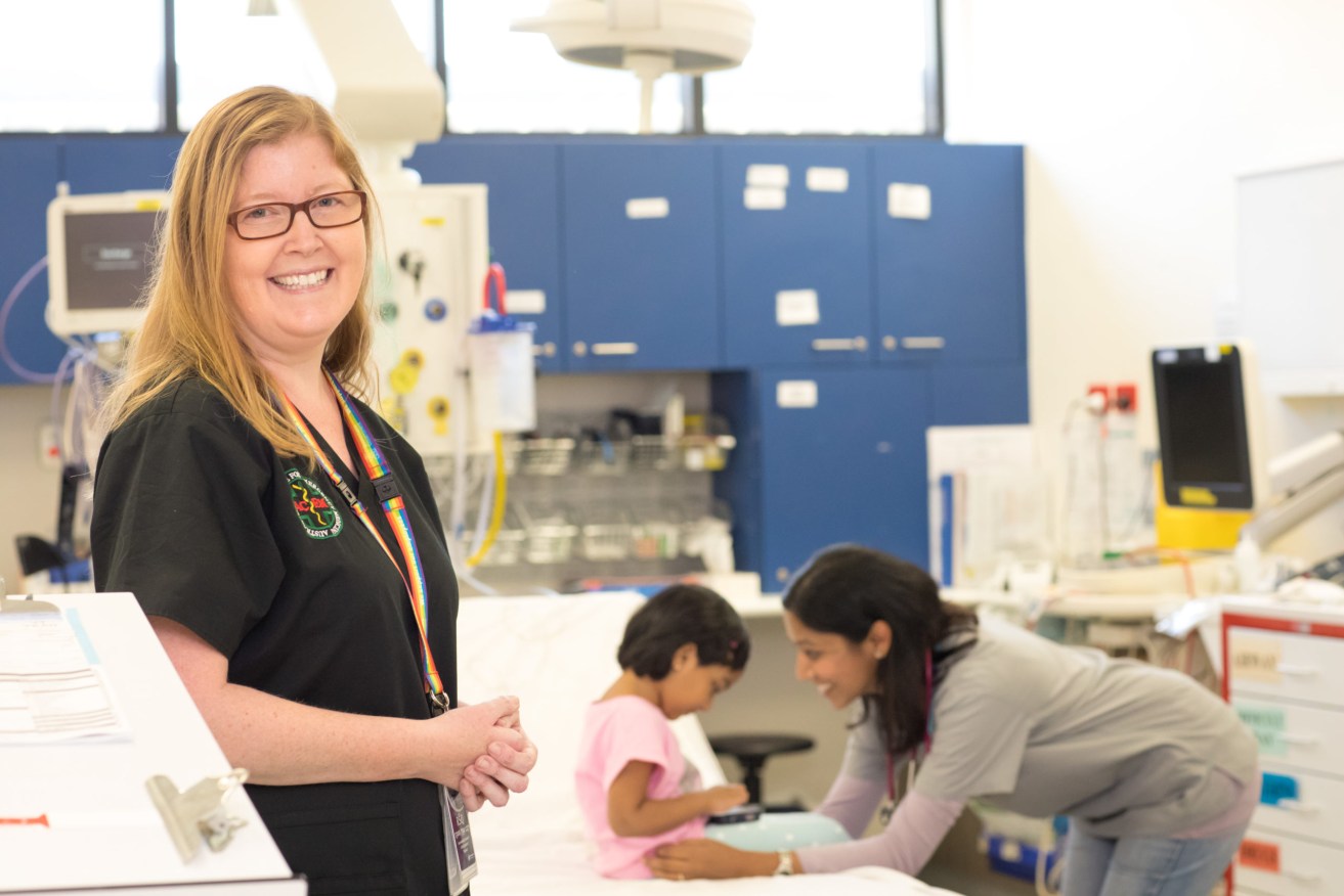 Emergency medicine training director Dr Julia De Boos at the Mount Isa Hospital. Photo: (supplied by Northern Queensland Regional Training Hubs)