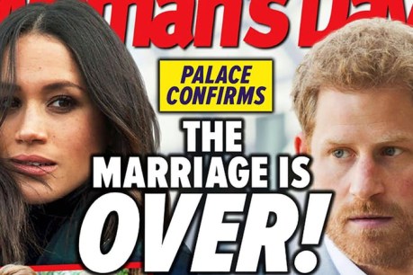 So, now it’s okay for gossip mags to make stories up?