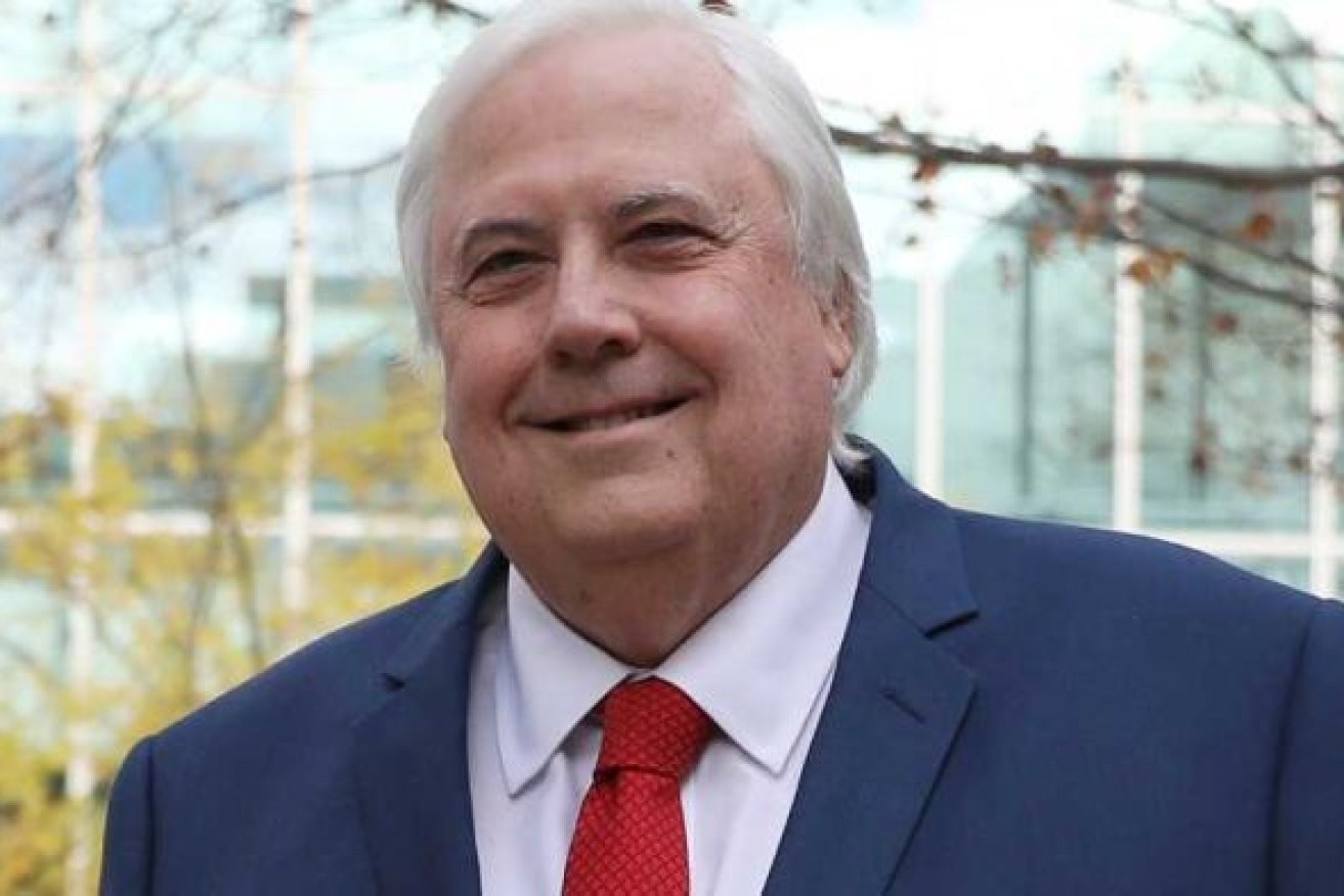 Clive Palmer has made the list of top 10 wealthiest Australians. (Photo: ABC)