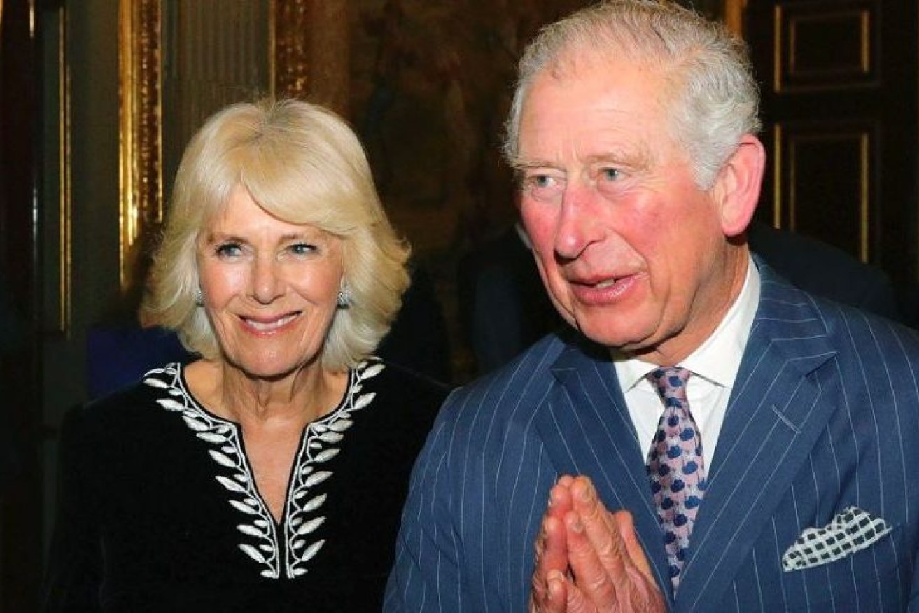 King Charles with is wife, the Queen Consort. (Pool Photo via AP: Aaron Chown)