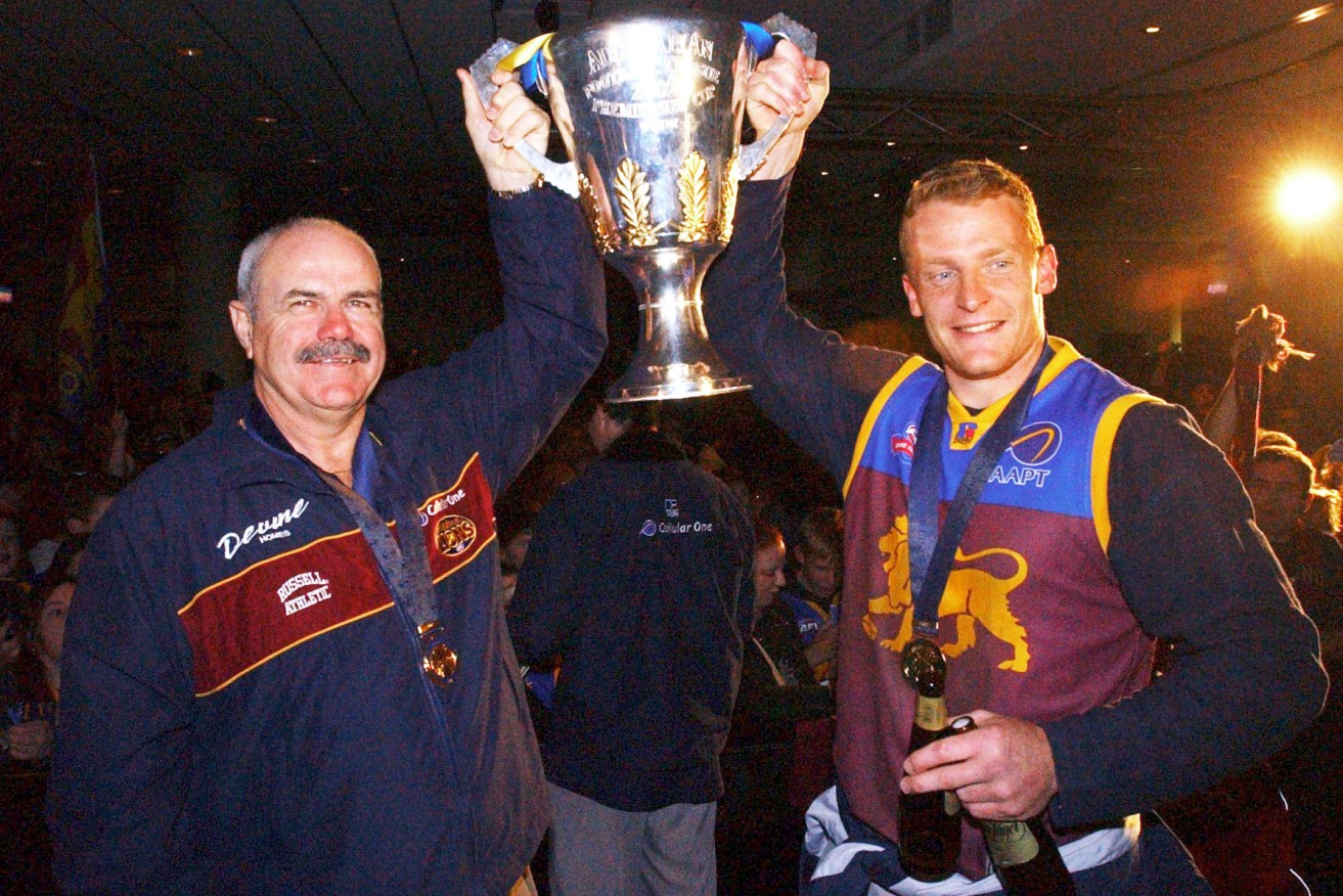 Queensland's last brush with the AFL grand final was when the Brisbane Lions played in their fourth-straight grand final in 2004. (Photo: AAP Image/Julian Smith) 