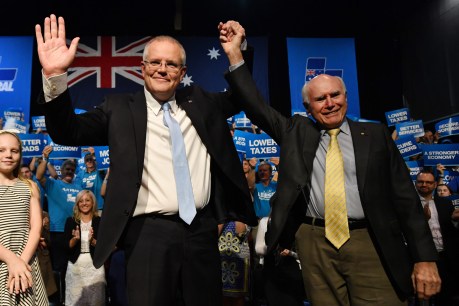 A year since his historic election win, Morrison is still living dangerously