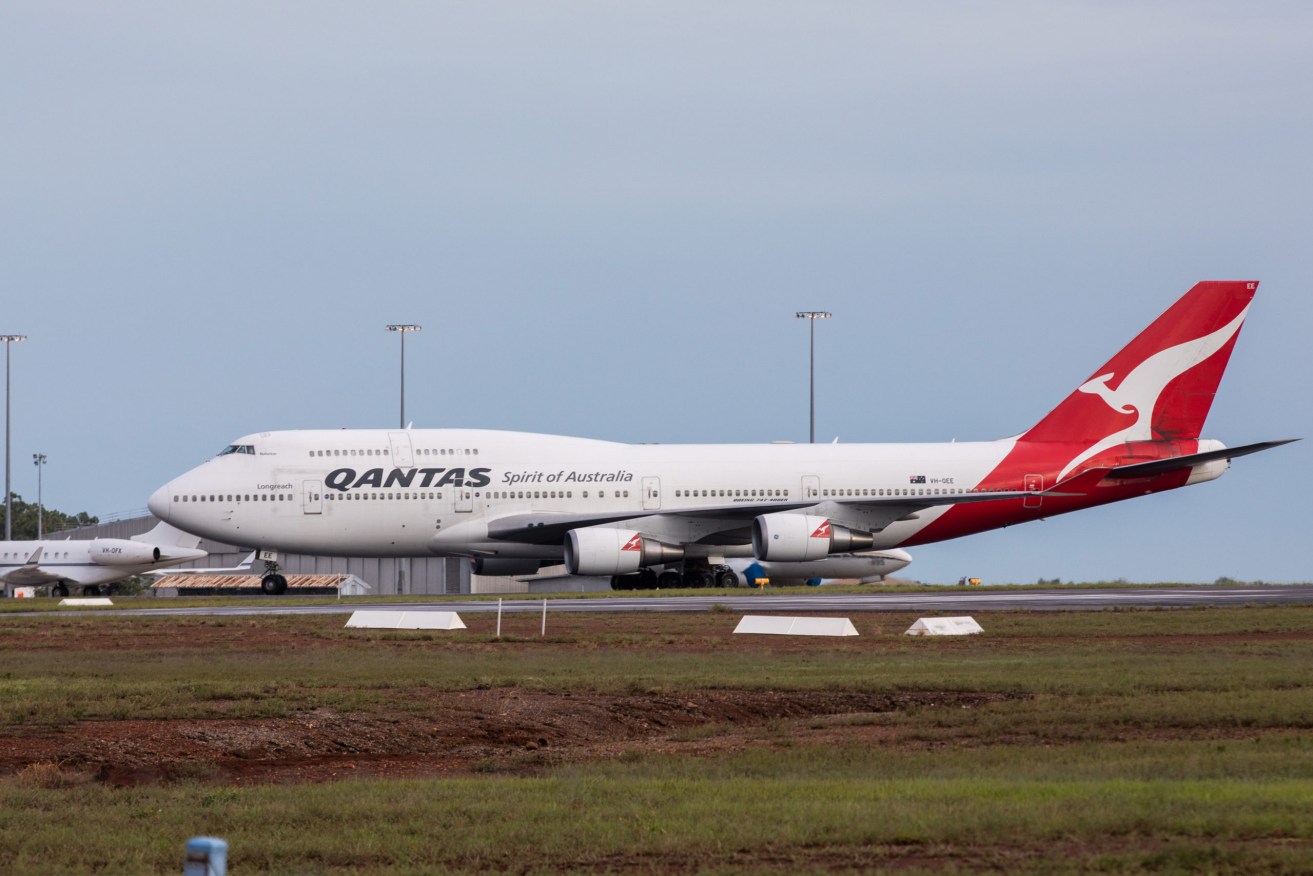 Qantas has reduced international flight capacity by almost a quarter for the next six months. (Helen Orr/AAP PHOTOS)