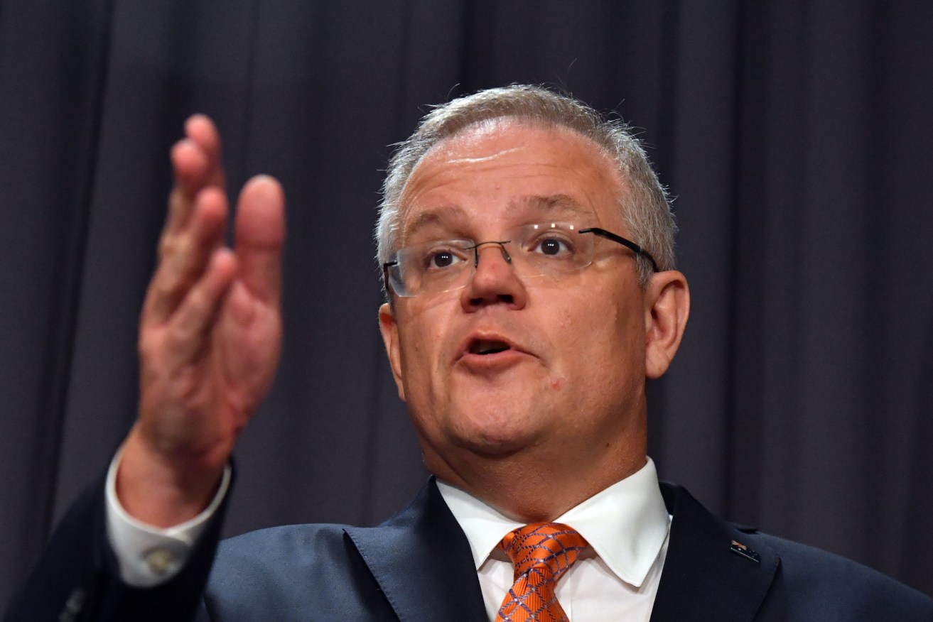 Prime Minister Scot Morrison's popularity has risen in the latest Newspoll. (Photo: Mick Tsikas/AAP PHOTOS)