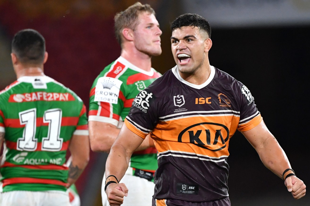 The Brisbane Broncos will meet Parramatta in the first march of the restarted NRL competition. (Photo: AAP Image/Darren England) 