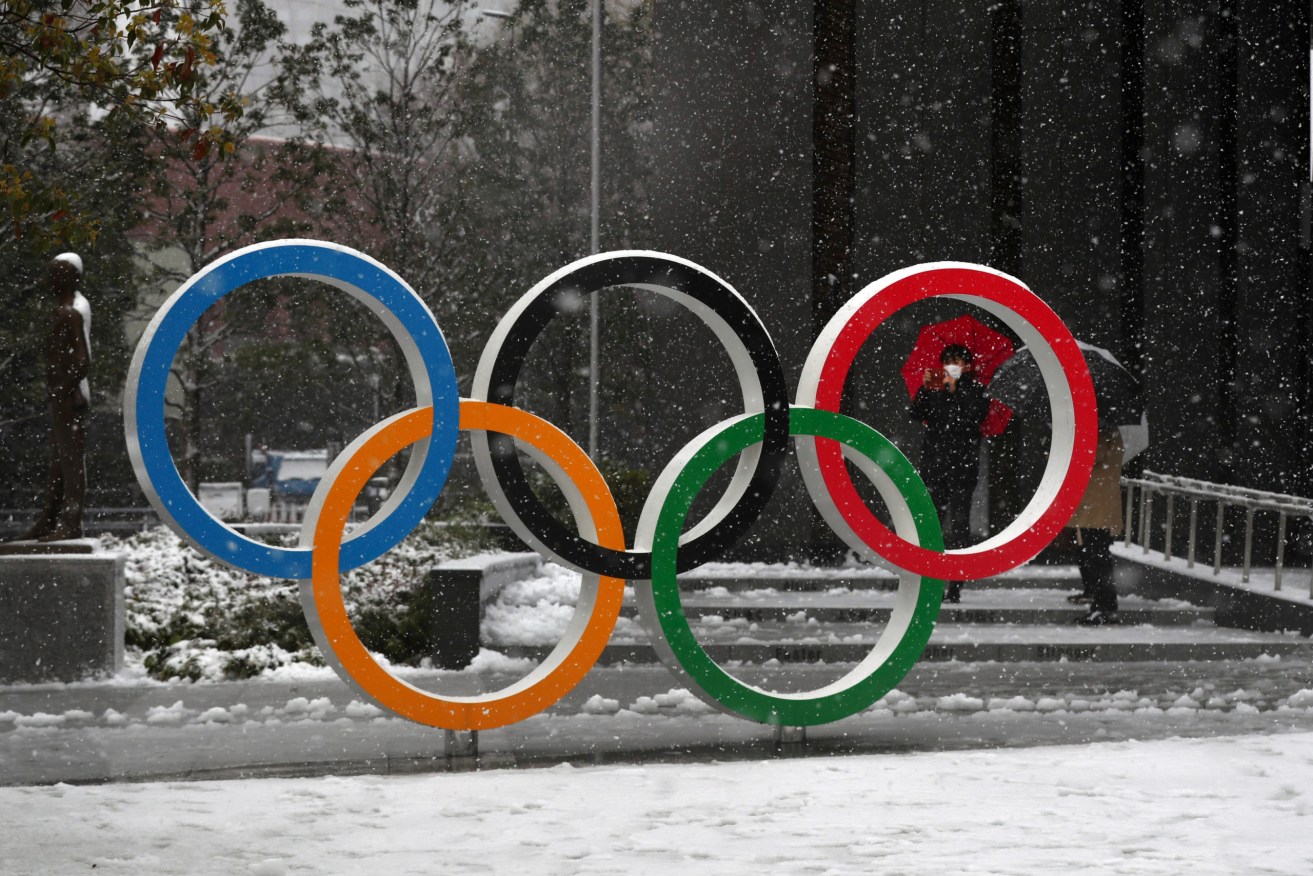 The Tokyo Olympics will allow up to 10,000 spectators at major events for next month's Olympics. (AP PHOTO)