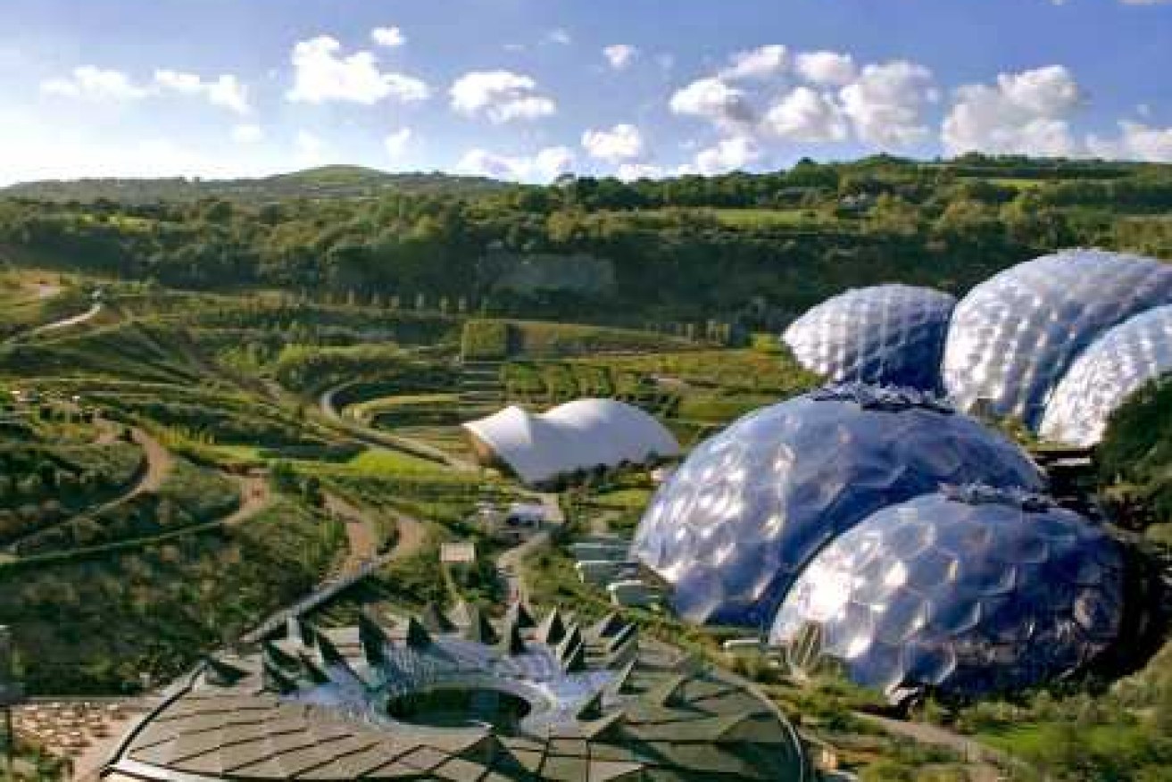 Cornwall's Project Eden has been turned from an old mine into a popular tourist park.