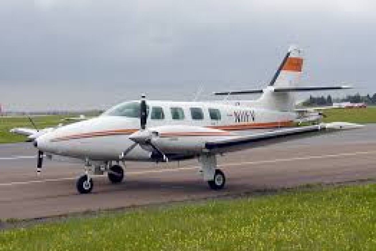 A plane similar to the missing Cessna 404