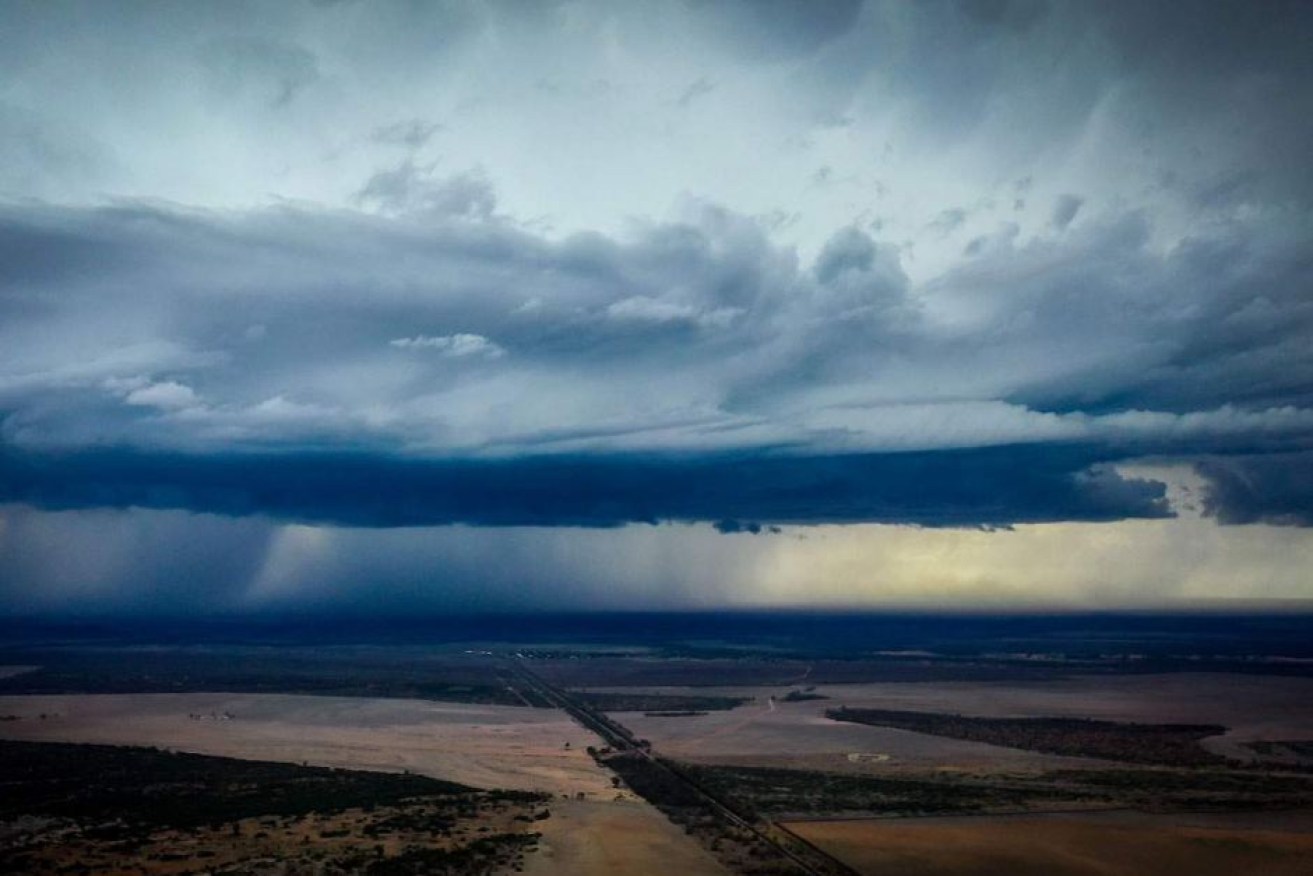 Ex-tropical cyclone Esther is expected to interact with an upper trough and bring widespread rainfall to Western Queensland. (Photo: Supplied: Balonne Shire Council/Jacque Hemming)
