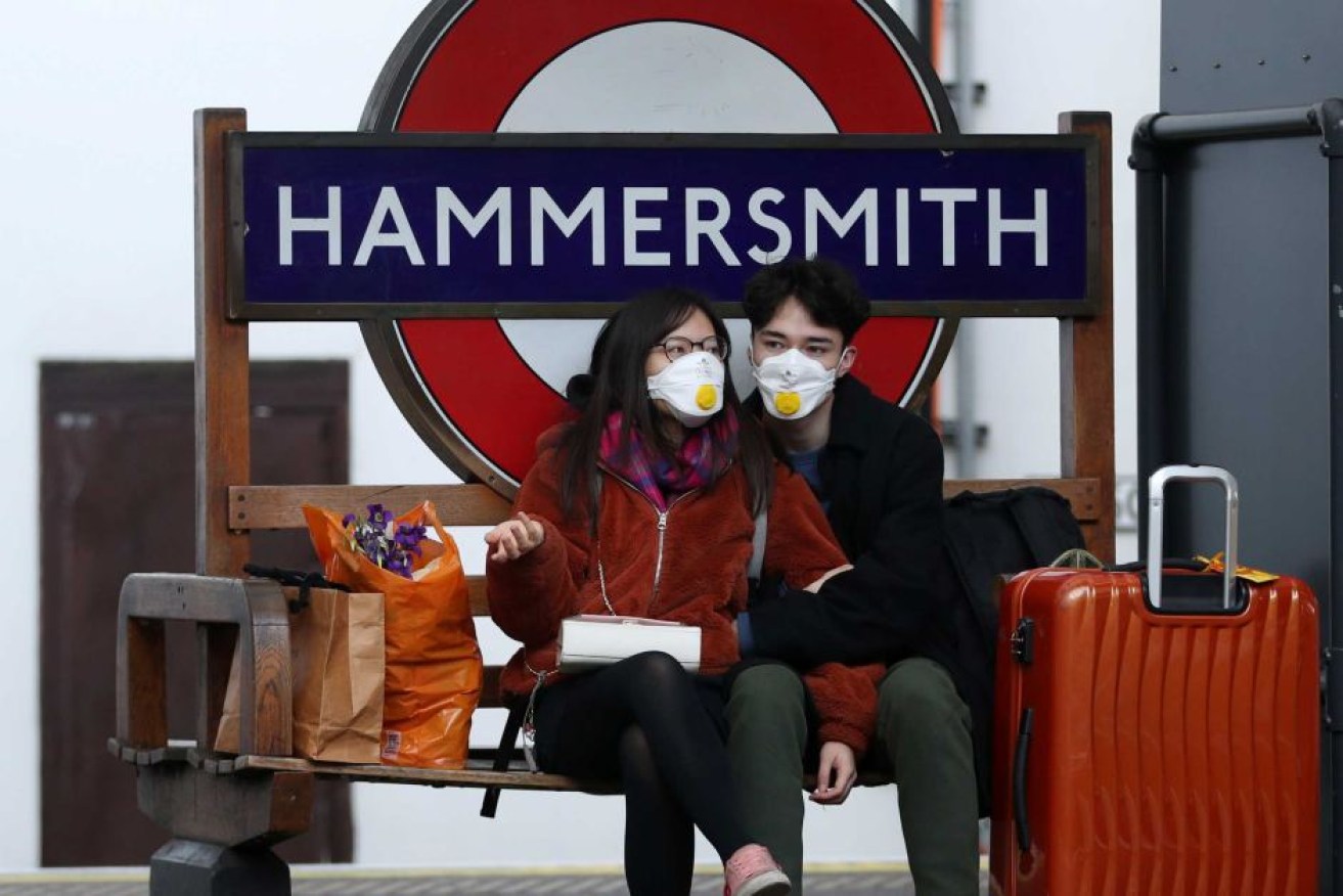 The UK Government says burgeoning couples should consider moving in together during the coronavirus pandemic. (Reuters: Hannah McKay)
