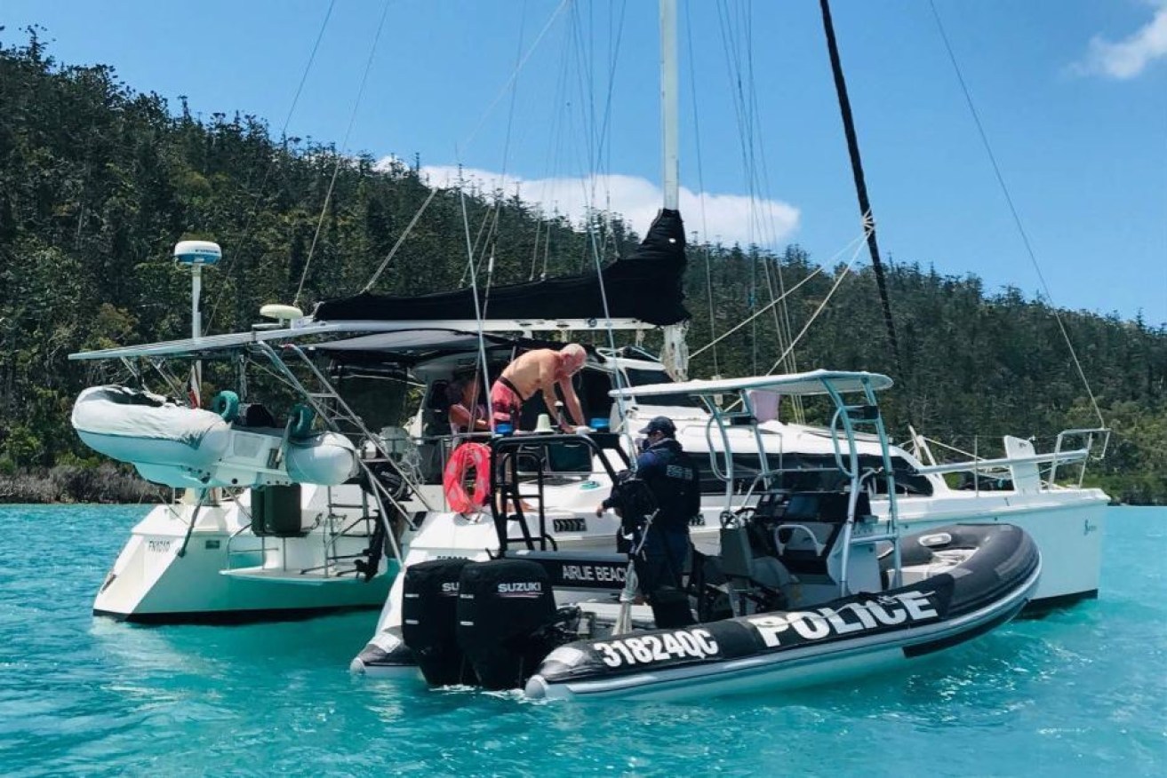 Water police say they will educate people to stay off the water unless it's "essential". (ABC News: Tara Cassidy, file photo)