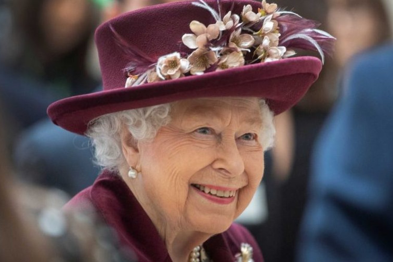 Queen Elizabeth II died overnight, aged 96. (Reuters: Victoria Jones/PA)