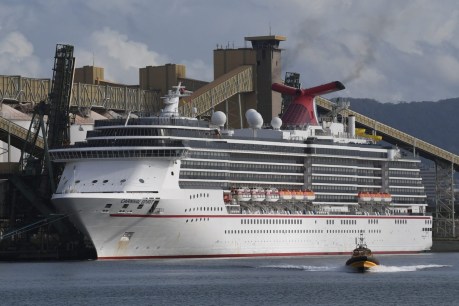 Stand-off over nine cruise ships in limbo off NSW coast