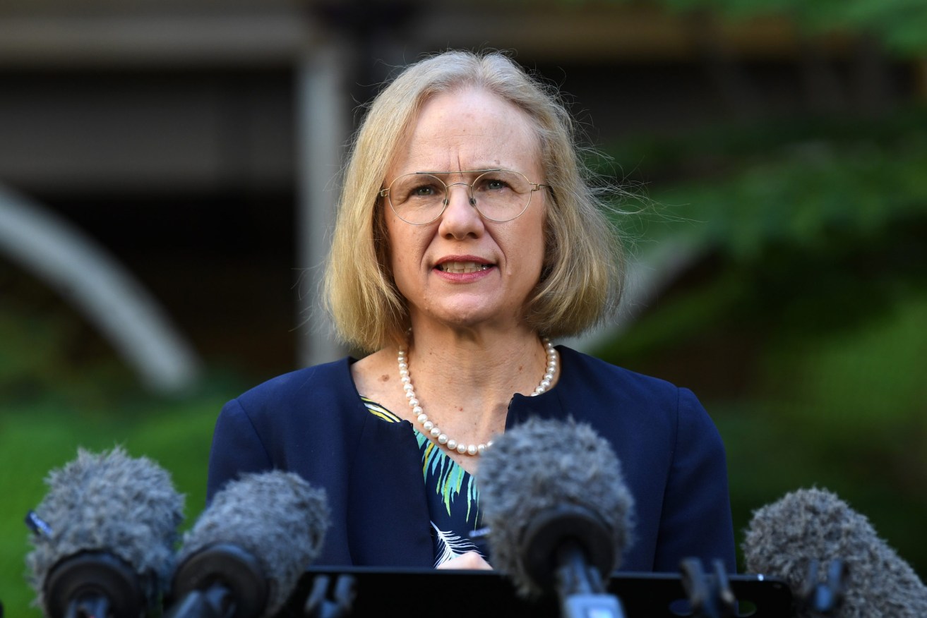 Queensland's success in managing coronavirus has been the result of the expert advice of Chief Health Officer Dr Jeannette Young. (Photo: AAP Image/Dan Peled)