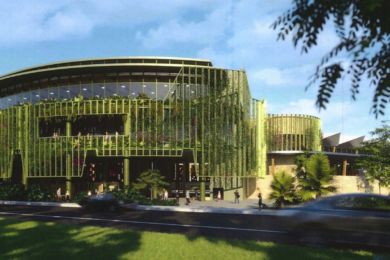 An artist's impression of the planned Cairns Convention Centre upgrade.