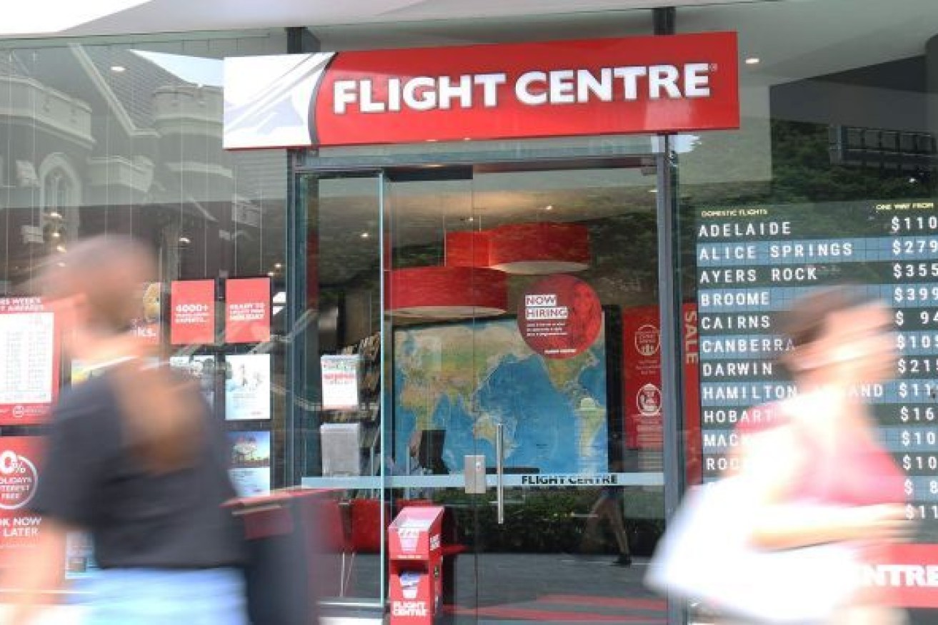 Flight Centre has reported a $510 million loss. (Photo: ABC)