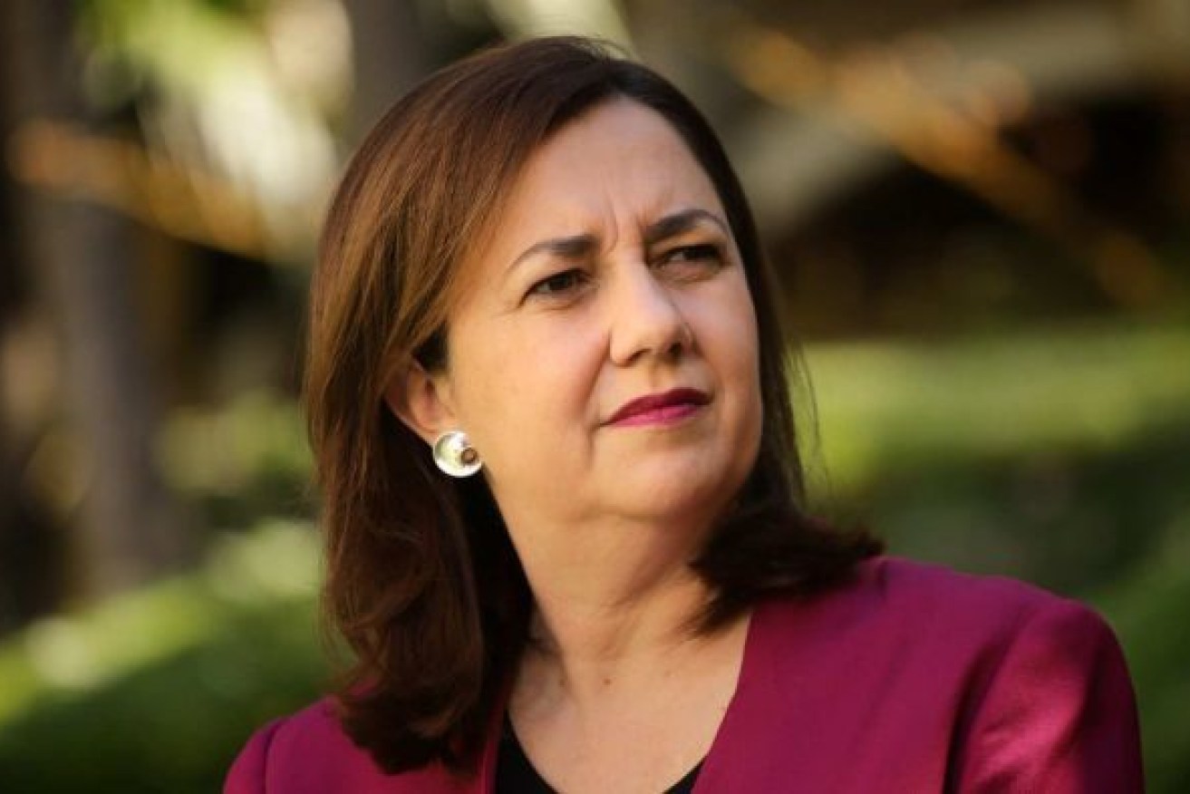 At the moment, all the breaks are going the way of the Queensland Premier. (Photo: ABC)