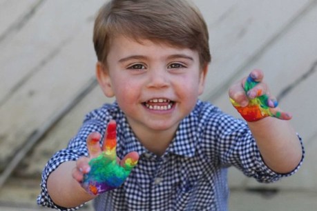 Littlest royal just turned two, but his ‘rainbow’ brightens up the world