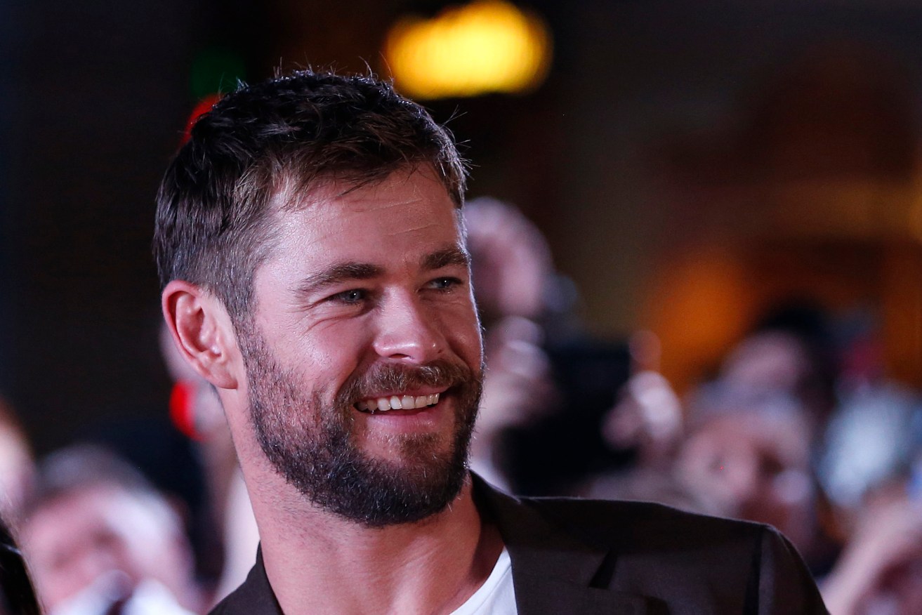 The latest Thor movie, starring Chris Hemsworth, is receiving a tax incentive to be made here. (Photo: AAP Image/Regi Varghese)