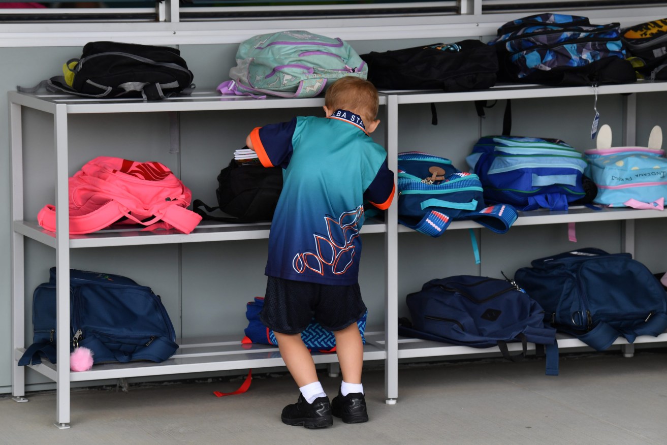 Population growth is contributing the larger class sizes, particularly west of Brisbane. (Photo: AAP Image/Darren England) 