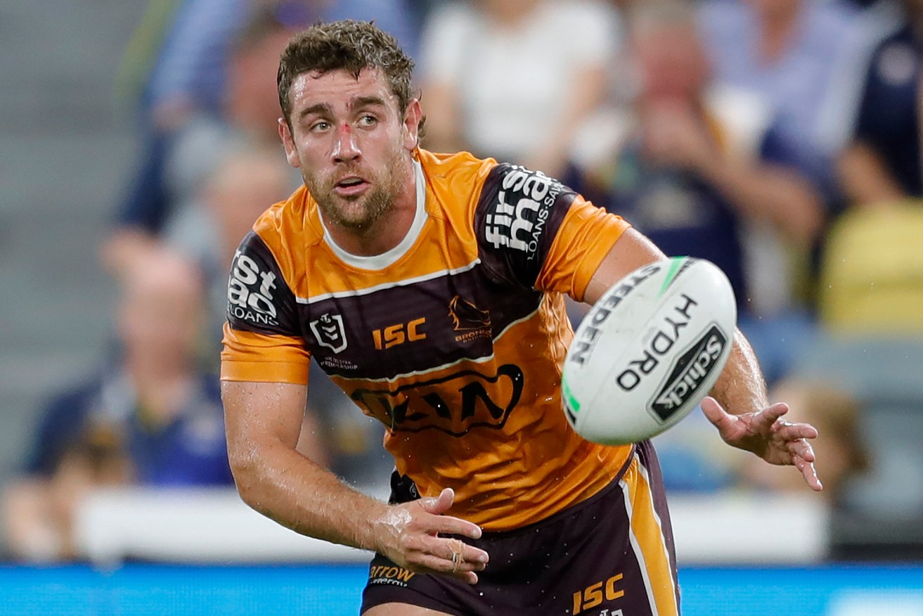 Andrew McCullough has been released by the Broncos and will join Newcastle.
 (AAP Image/Cameron Laird) 