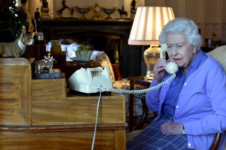 Queen calls ScoMo for a chat, glad to hear the horses are still running