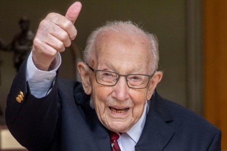 Arise, Sir Tom: British fundraising hero to become a knight at 100