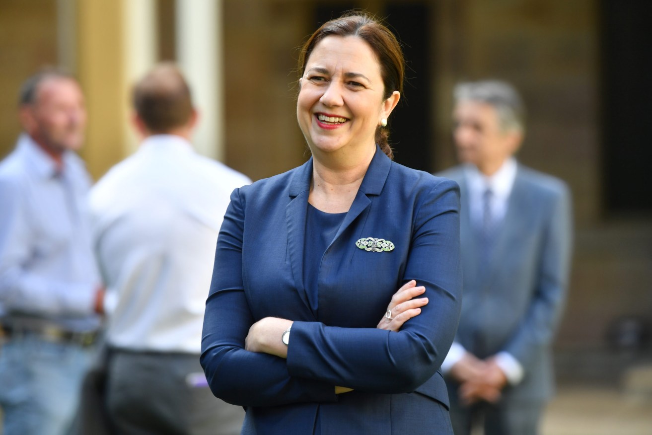 Premier Annastacia Palaszczuk has returned to work with a long list of things to do. (Photo: AAP Image/Darren England) 