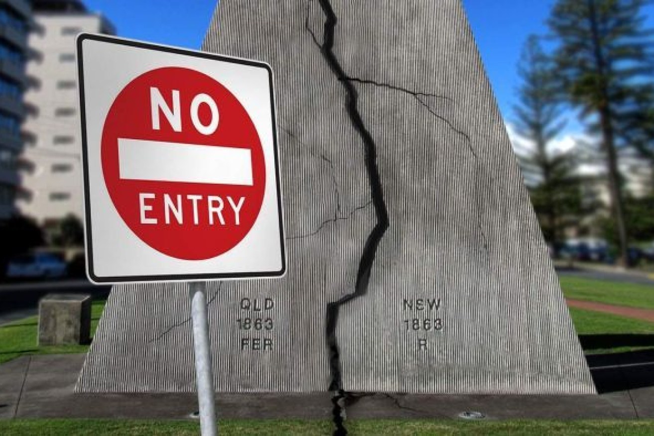 The border between Queensland and New South Wales is closed to non-essential travel. (Photo: Array)
