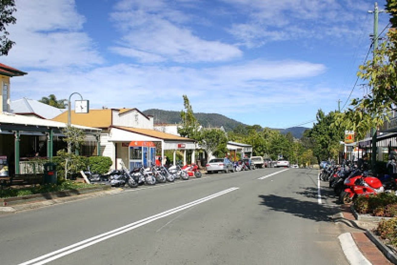 The Main Street of Kenilworth, where locals have taken high-tech policing into their own hands (supplied).