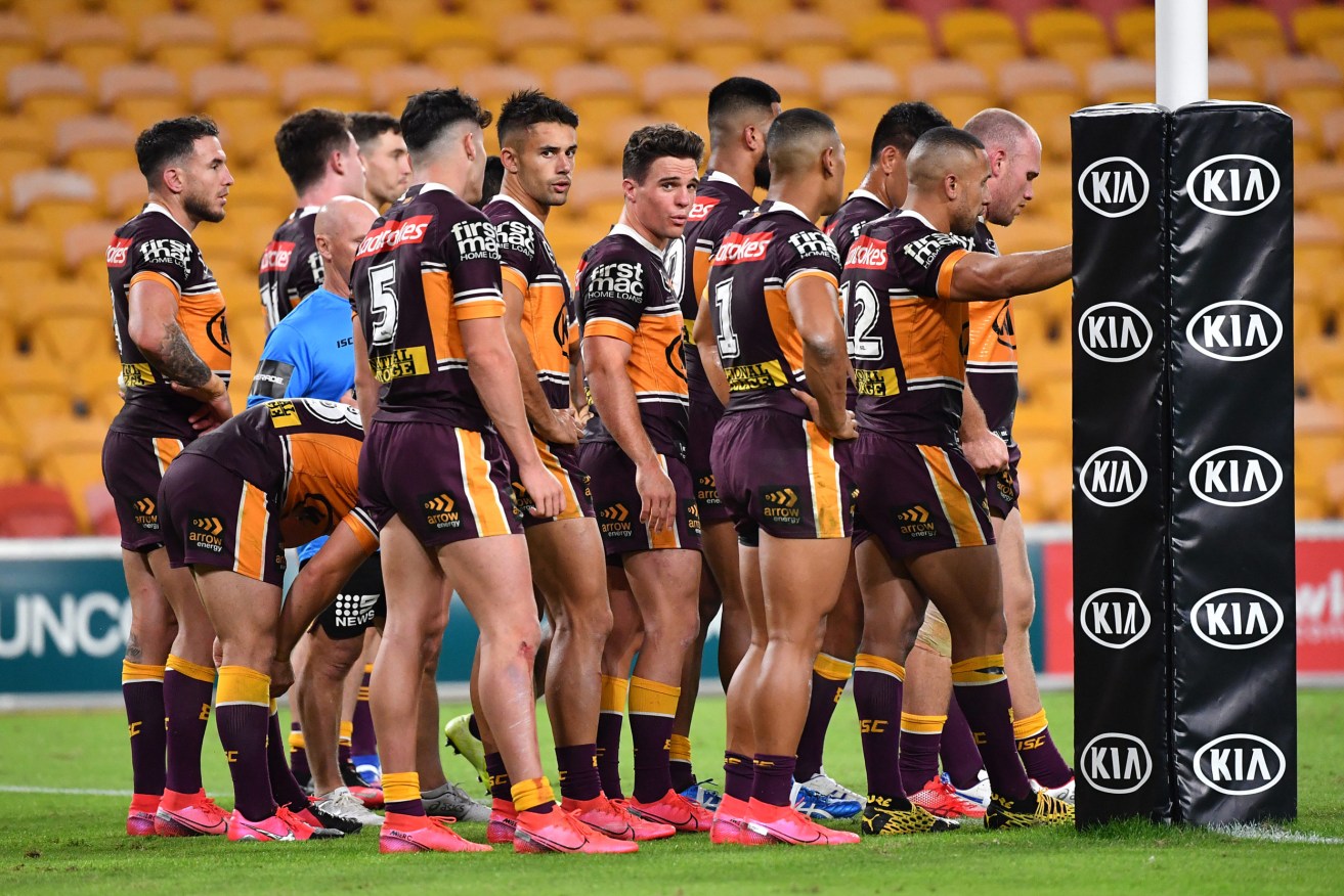 The Broncos share price jumped on the profit result.
(Photo: AAP Image/Darren England) 