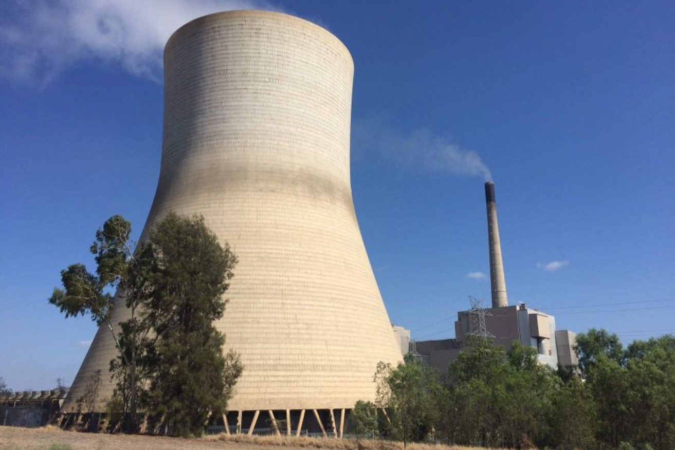 Callide Power Station in central Queensland is owned by CS Energy.(ABC News: Hayden Cooper)