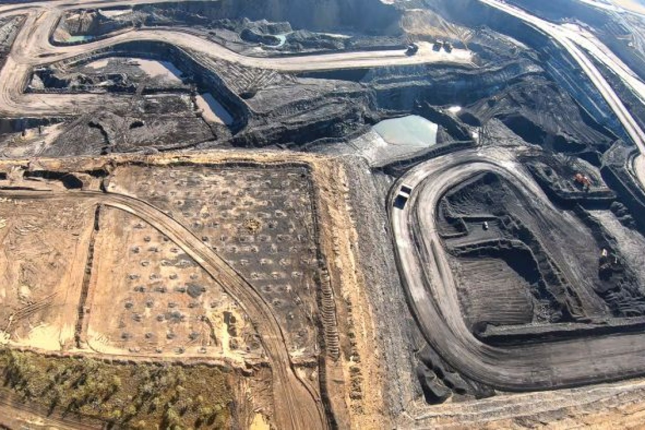 Existing operations at the New Acland coal mine. (Photo: ABC)