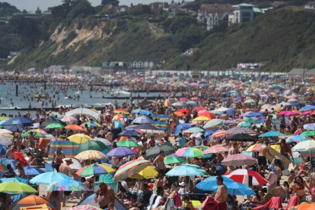 One fine day: Brits ignore virus warnings, flock to beach in ‘appalling scenes’