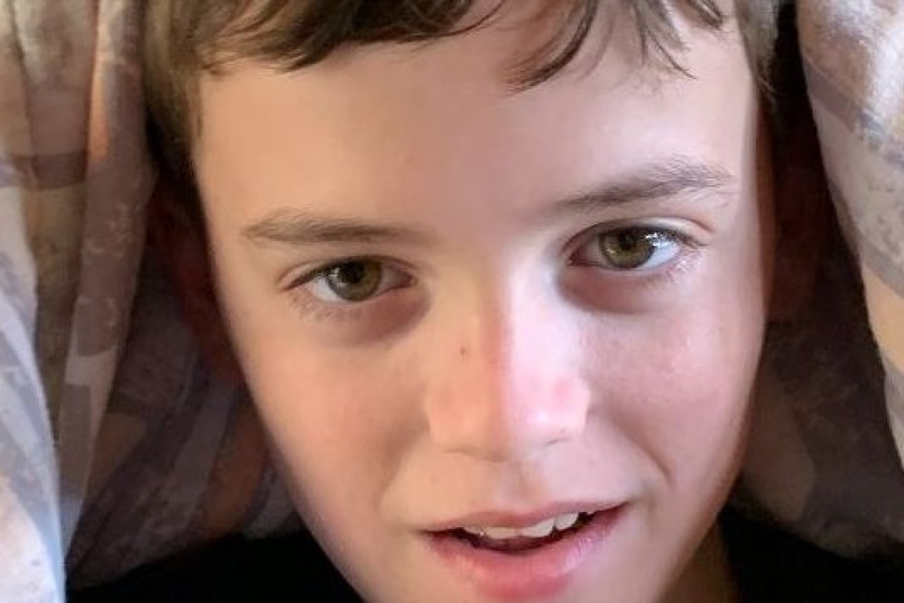 Will Callaghan was found safe and well. (Supplied, Victoria Police)