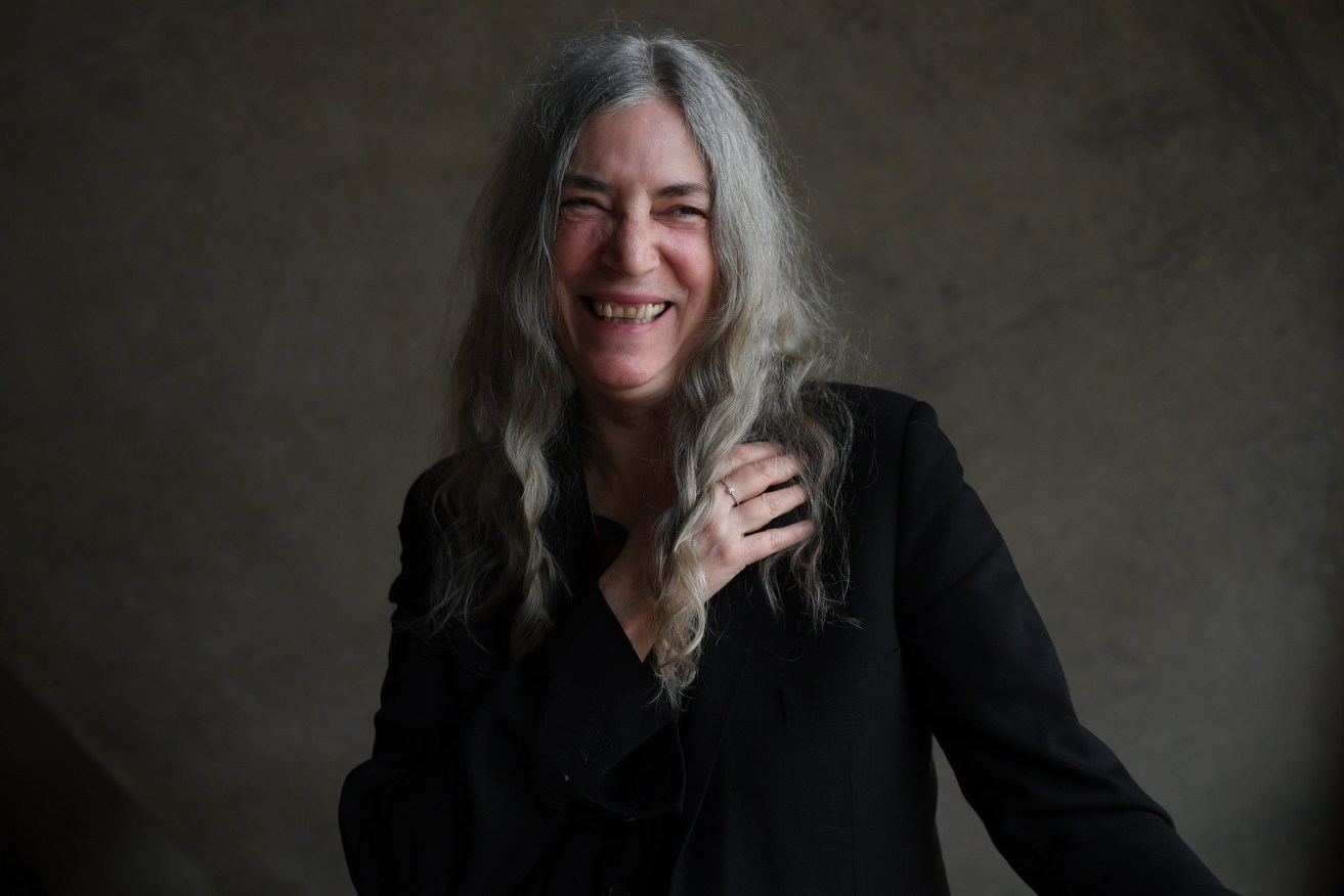 American singer-songwriter and poet Patti Smith is one of the headline artists confirmed for next year's Bluesfest. (Photo: AAP Image/Dan Himbrechts) 