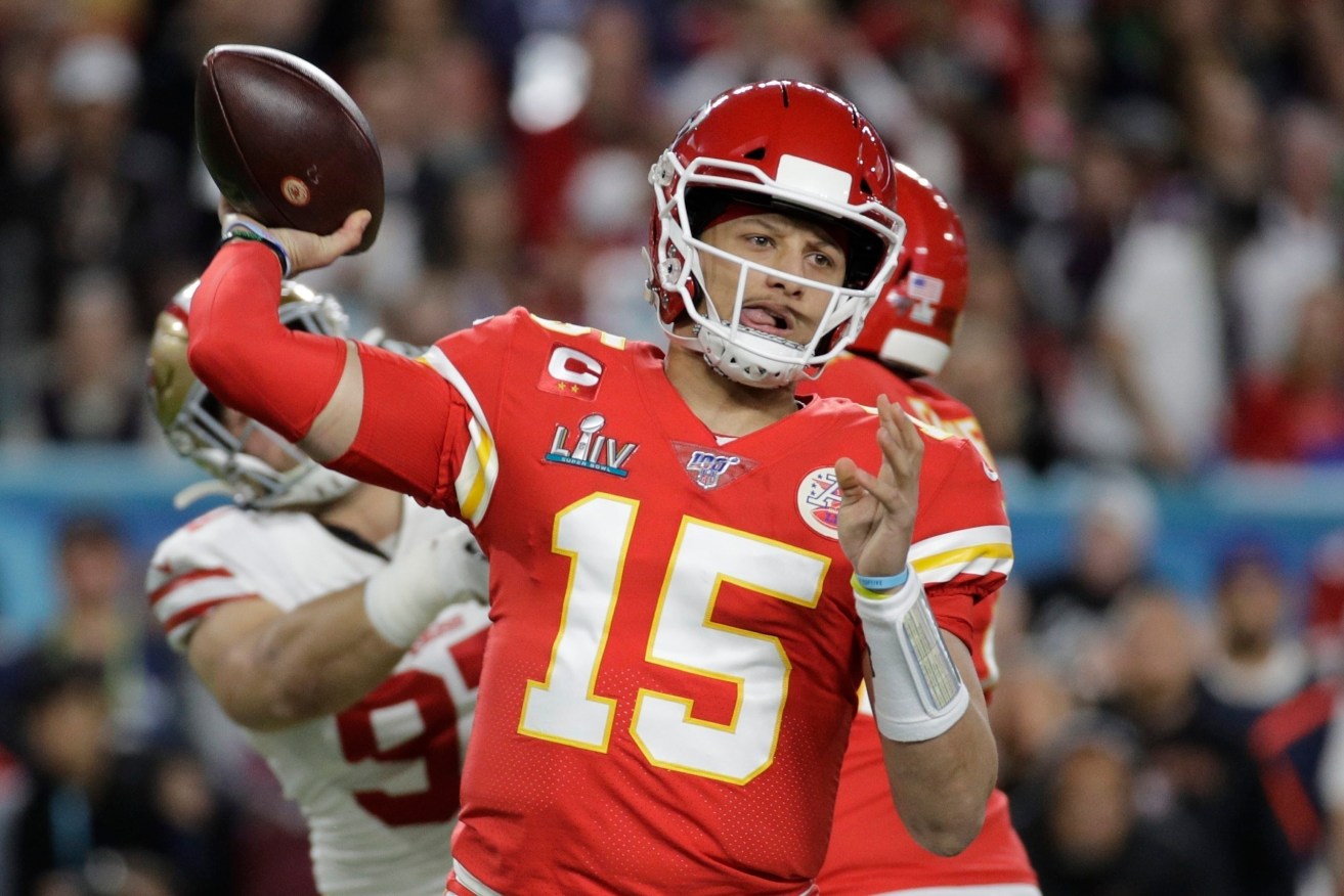 Kansas City Chiefs quarterback Patrick Mahomes has agreed to a 10-year extension worth $503 million, according to his agency, Steinberg Sports.  It is the richest contract in professional sports history, surpassing Mike Trout’s $426.5 million deal with the Los Angeles Angels. (Photo: AP Photo/Patrick Semansky, File)