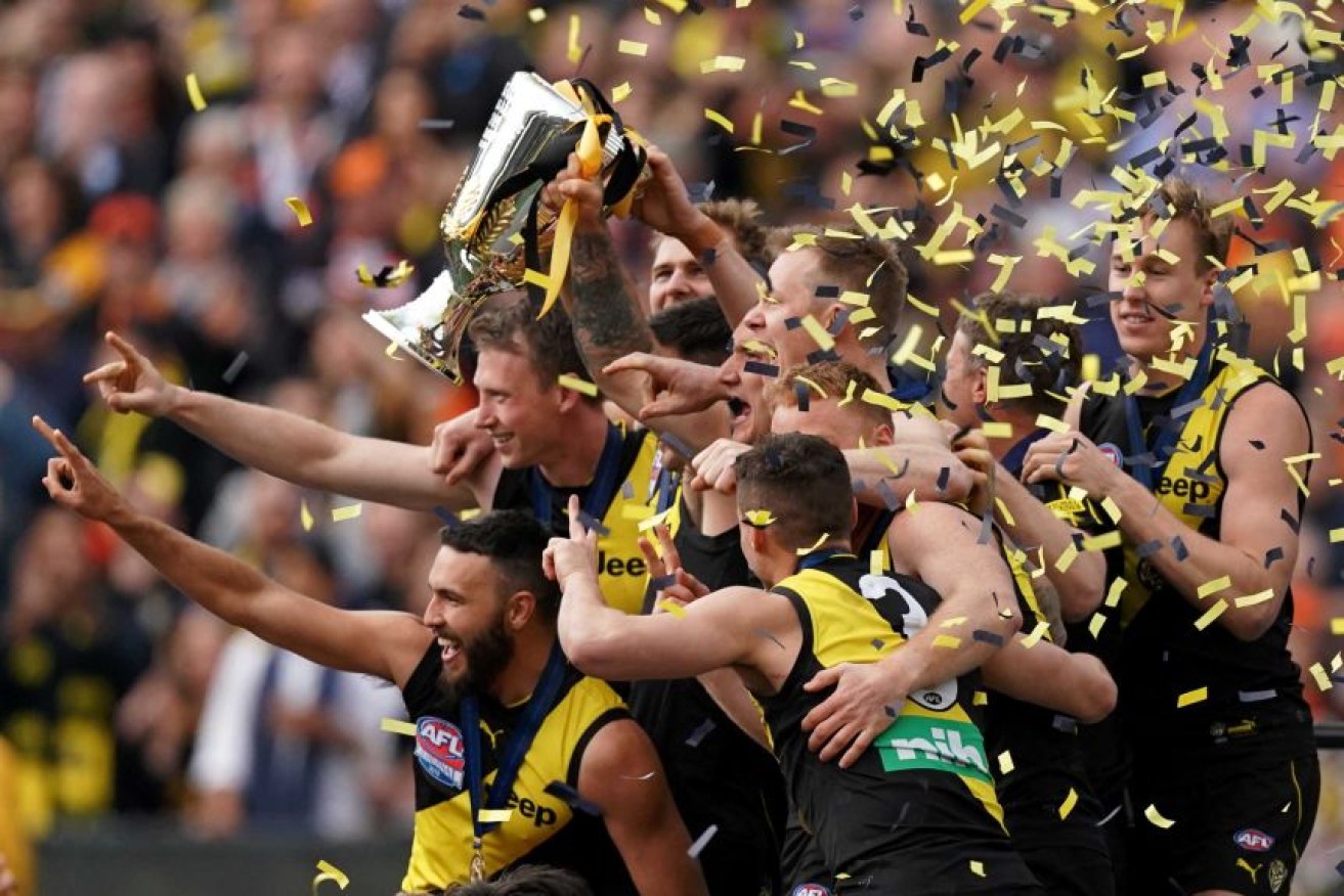 The AFL grand final is traditionally held at the MCG in Melbourne. (Photo: AAP Image/Michael Dodge)