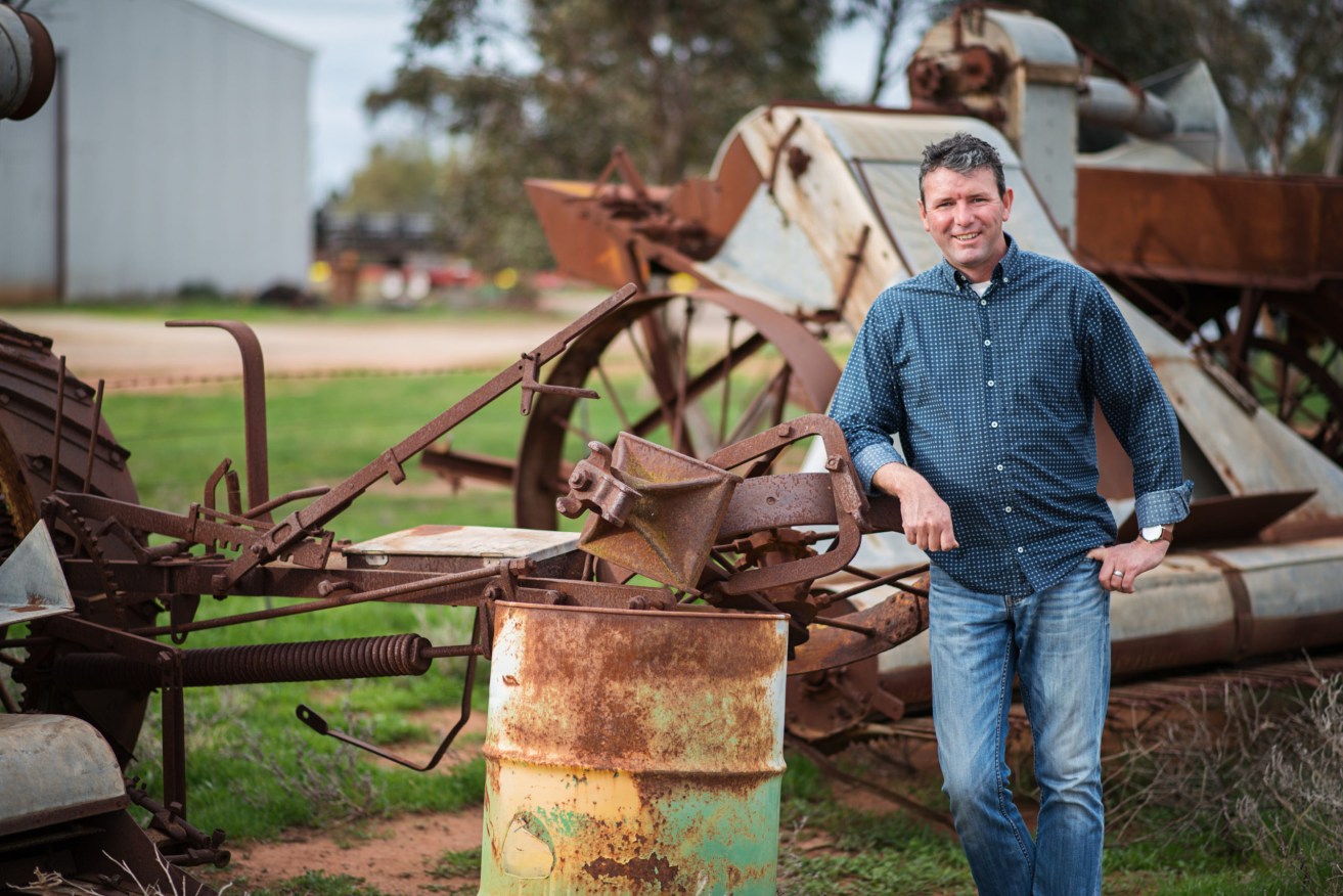 Grain Growers chairman Brett Hosking has confidence in Australian wheat stocks. Photo: Supplied.