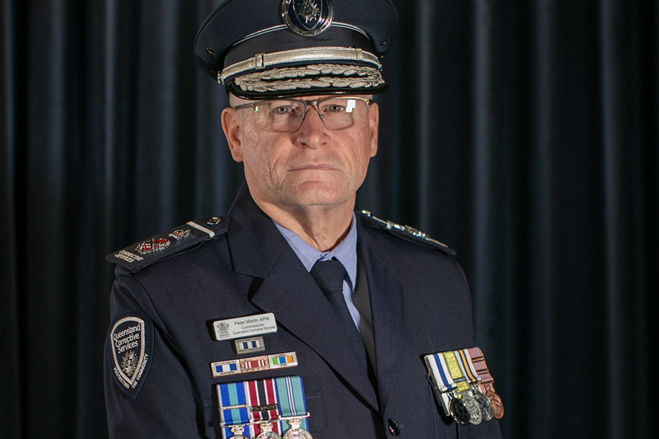 Corrective Services Commissioner Peter Martin