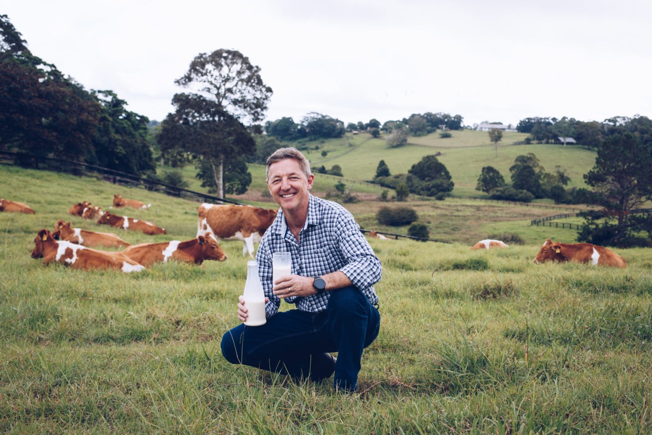 Naturo founder and CEO Jeff Hastings is among Queensland's agtech revolution opening up new opportunities with their dairy products.