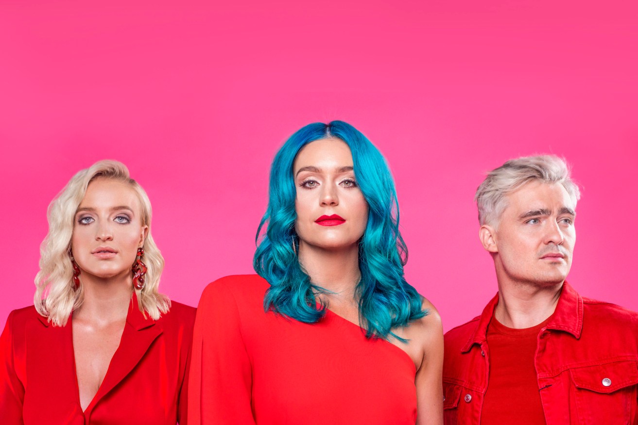 Amy, Emma and George Sheppard, from Brisbane band Sheppard, who are headlining this weekend's Air Beats festival shows in Gladstone.