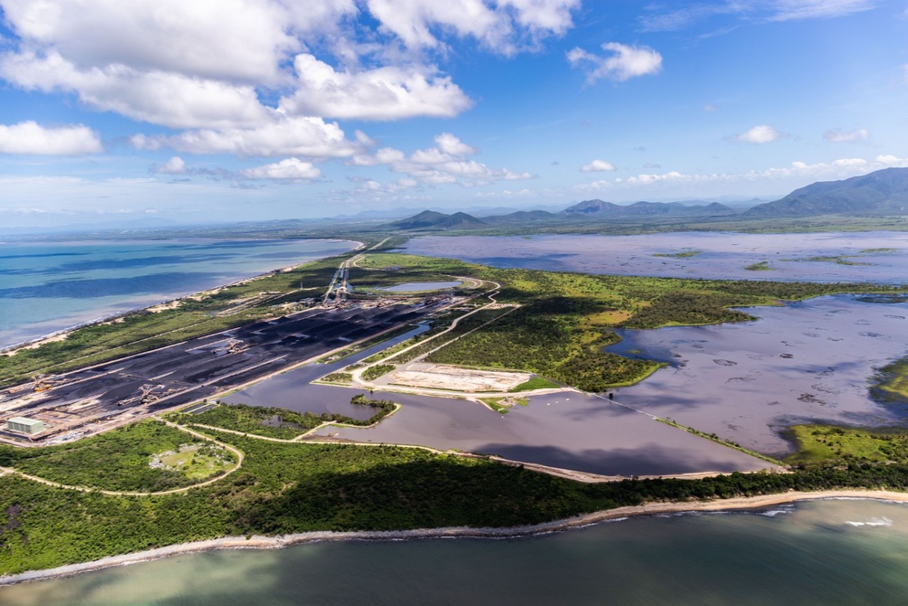 Abbot Point and the Caley Valley Wetlands. (Photo: Source: ACF)