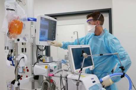 Seven staff test positive at Melbourne’s busiest emergency hospital