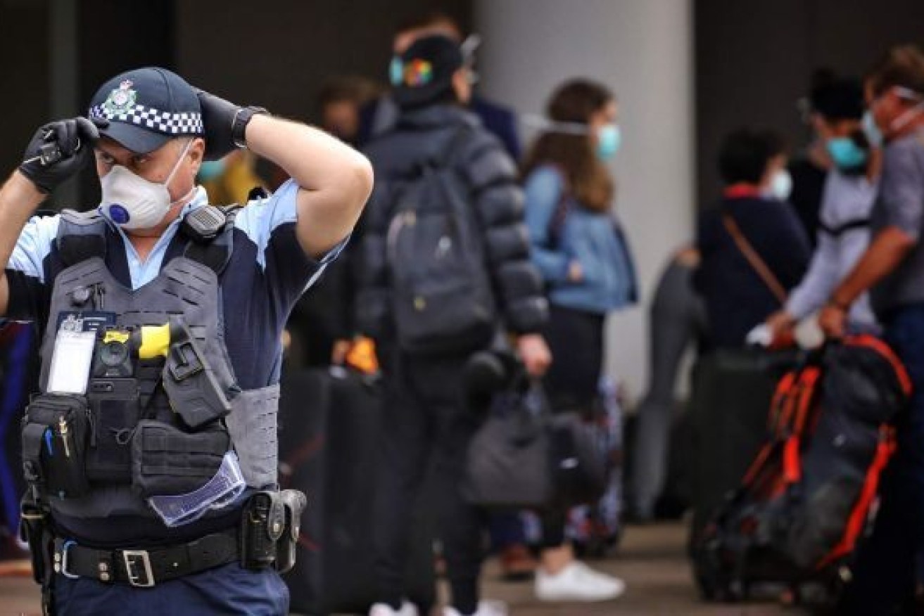 Police will increase surveillance at quarantine hotels. Photo: ABC